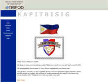 Tablet Screenshot of kapitbisig.tripod.com