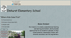 Desktop Screenshot of elmhurstelementary.tripod.com