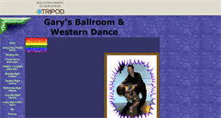 Desktop Screenshot of garysballroomwestern.tripod.com
