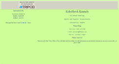 Desktop Screenshot of echohawk.tripod.com