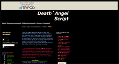 Desktop Screenshot of deathangelscript.tripod.com