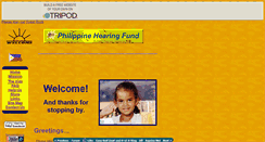 Desktop Screenshot of philippinehearing.tripod.com