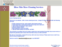 Tablet Screenshot of blessthismess.tripod.com