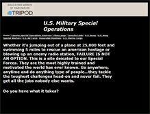 Tablet Screenshot of commandoforces.tripod.com