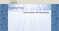 Desktop Screenshot of casinospesialisten.tripod.com