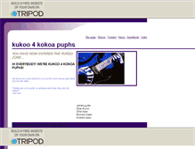 Tablet Screenshot of kuko4kokoapuphs.tripod.com