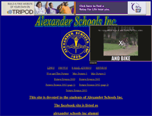 Tablet Screenshot of alexanderhighschool.tripod.com