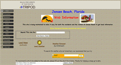 Desktop Screenshot of jensenbeach.tripod.com