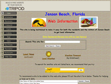 Tablet Screenshot of jensenbeach.tripod.com