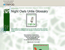 Tablet Screenshot of cuttersnipe.tripod.com