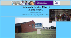 Desktop Screenshot of alamedabaptist.tripod.com