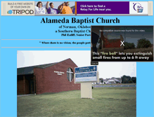 Tablet Screenshot of alamedabaptist.tripod.com