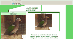 Desktop Screenshot of diamonddove1.tripod.com