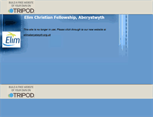 Tablet Screenshot of elimaberystwyth.tripod.com