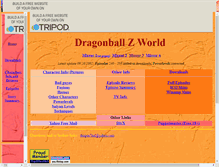 Tablet Screenshot of freedragonball.tripod.com