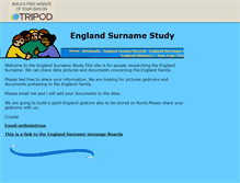 Tablet Screenshot of england-surname.tripod.com