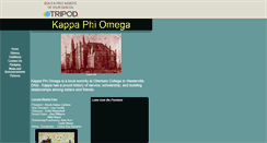 Desktop Screenshot of kappaphiomega.tripod.com