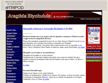 Tablet Screenshot of biyokulule.tripod.com