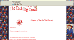 Desktop Screenshot of cacklingcrows.tripod.com