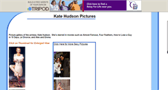 Desktop Screenshot of katehudsonpictures.tripod.com