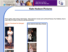 Tablet Screenshot of katehudsonpictures.tripod.com