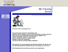 Tablet Screenshot of mjscleaningservice.tripod.com