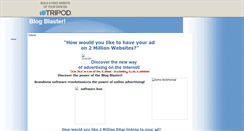 Desktop Screenshot of blogsblaster.tripod.com