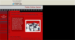 Desktop Screenshot of fableonlinegame.tripod.com