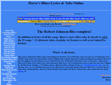 Tablet Screenshot of blueslyrics.tripod.com