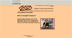 Desktop Screenshot of emigdiovasquezartist.tripod.com