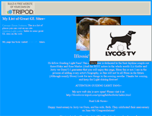 Tablet Screenshot of blosslover.tripod.com