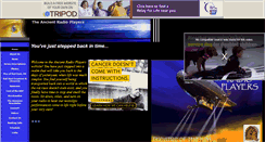 Desktop Screenshot of ancientradioplayers.tripod.com