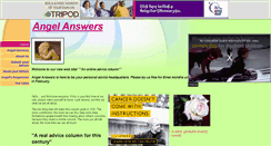 Desktop Screenshot of angelanswers.tripod.com