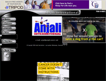 Tablet Screenshot of anjali01.tripod.com