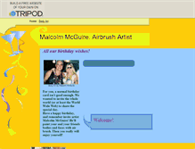 Tablet Screenshot of malcolmmcguire.tripod.com