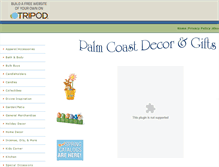 Tablet Screenshot of palmcoastdecor.tripod.com