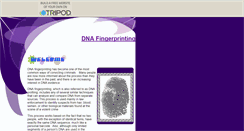 Desktop Screenshot of dnafingerprinting19.tripod.com