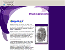 Tablet Screenshot of dnafingerprinting19.tripod.com