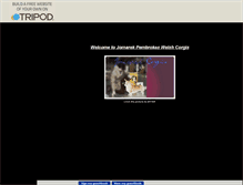 Tablet Screenshot of jomarek-pembrokes.tripod.com