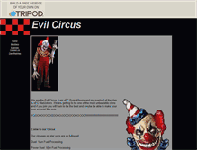 Tablet Screenshot of evilcircus.tripod.com