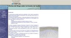 Desktop Screenshot of erosionriego.tripod.com