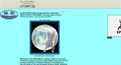Desktop Screenshot of planetwater.tripod.com