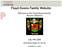 Tablet Screenshot of owensfamilyreunion.tripod.com