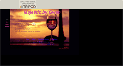 Desktop Screenshot of majestic-by-gwen.tripod.com