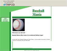 Tablet Screenshot of baseballmania0.tripod.com