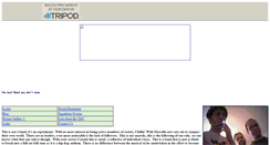 Desktop Screenshot of chillinwithmarcello.tripod.com