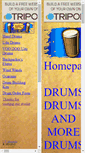 Mobile Screenshot of bangyourdrums.tripod.com