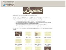 Tablet Screenshot of legendamps.tripod.com