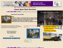 Tablet Screenshot of angies-lhasa.tripod.com