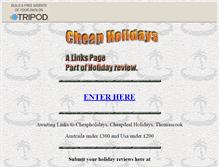 Tablet Screenshot of cheapholidays.tripod.com